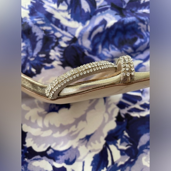 Sam Edelman Ronan Gold Strappy Sandals - Picture 15 of 15